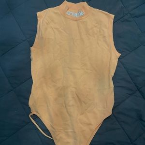 Peachy orange body suit. Flash sale 💗